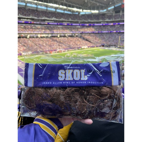 Unbranded | Other | Minnesota Vikings Jared Allen Mullet Wig Headband ...